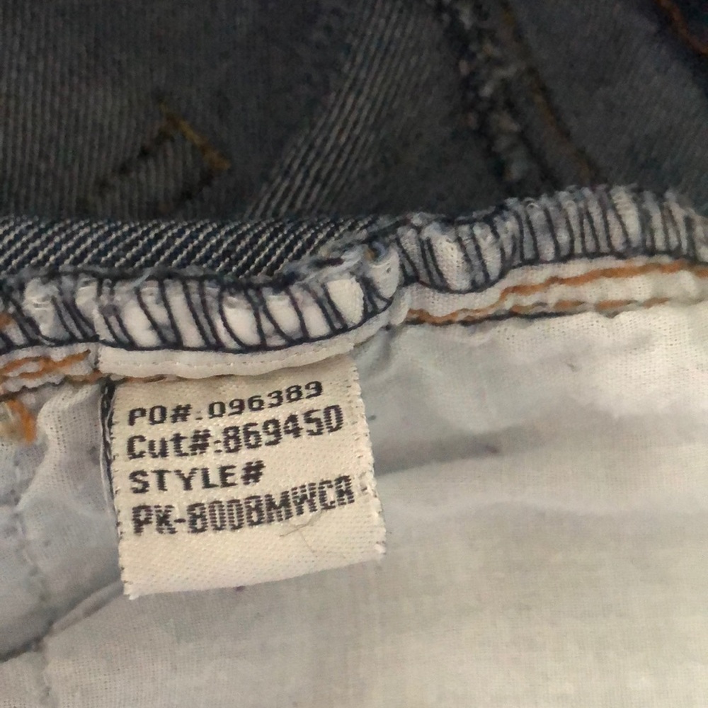 Refuge Denim Blue Jean Cut-Off Jean Shorts Size 2 - Picture 4 of 8